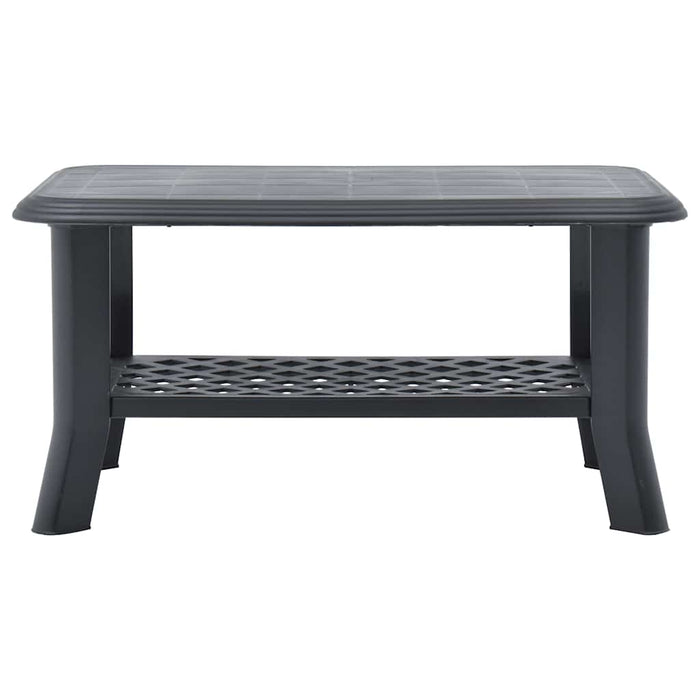 Măsuță de cafea, antracit, 90 x 60 x 46 cm, plastic - WALTI WALTI