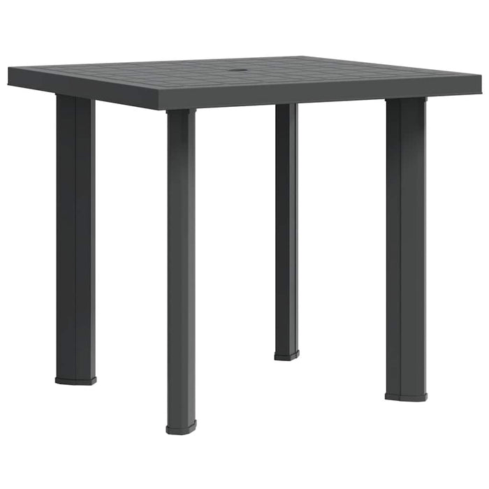 Masă de grădină, antracit, 80 x 75 x 72 cm, plastic - WALTI WALTI