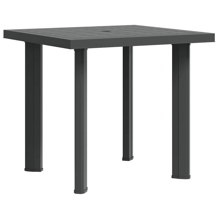 Masă de grădină, antracit, 80 x 75 x 72 cm, plastic - WALTI WALTI