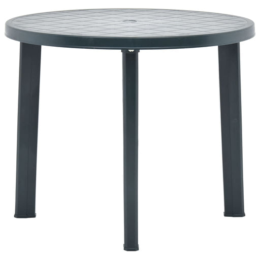 Masă de grădină, verde, 89 cm, plastic - WALTI WALTI