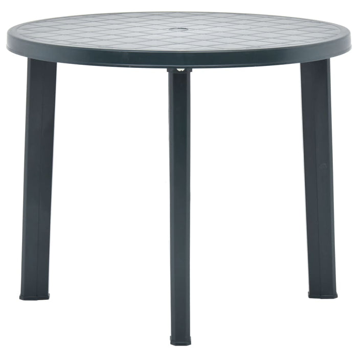 Masă de grădină, verde, 89 cm, plastic - WALTI WALTI