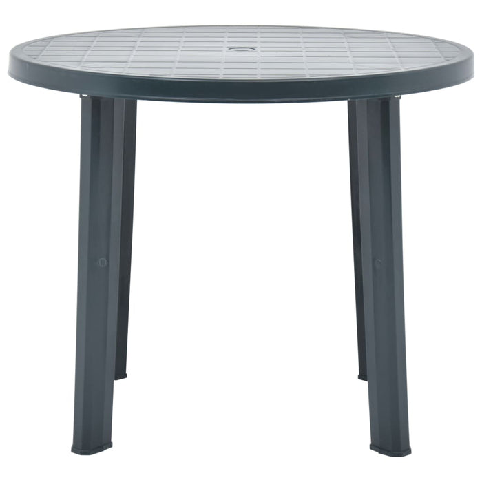Masă de grădină, verde, 89 cm, plastic - WALTI WALTI