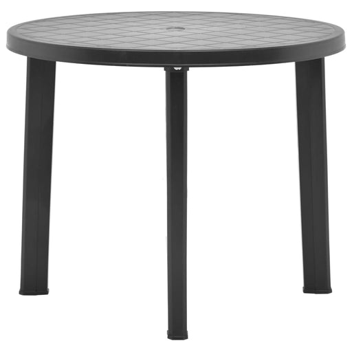 Masă de grădină, antracit, 89 cm, plastic - WALTI WALTI