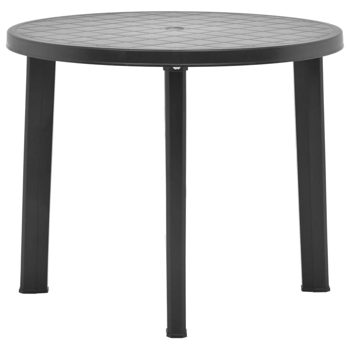 Masă de grădină, antracit, 89 cm, plastic - WALTI WALTI