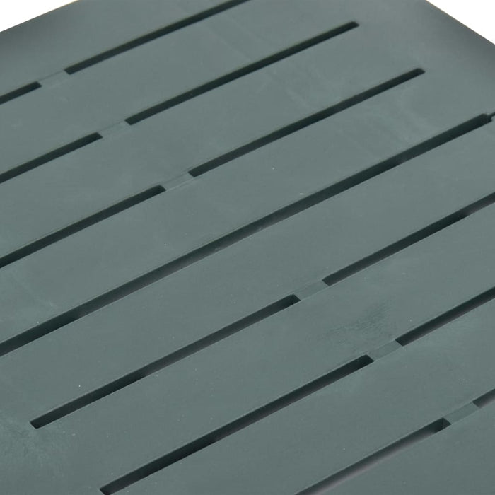 Masă de grădină pliabilă, verde, 45 x 43 x 50 cm, plastic - WALTI WALTI