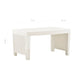 Set mobilier de grădină, 3 piese, alb, plastic - WALTI WALTI