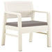 Set mobilier de grădină, 3 piese, alb, plastic - WALTI WALTI