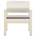 Set mobilier de grădină, 3 piese, alb, plastic - WALTI WALTI