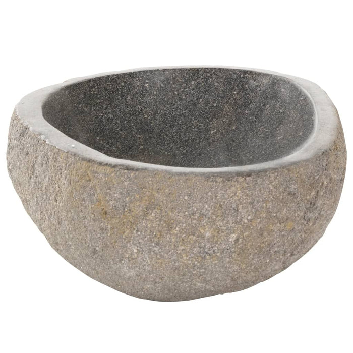 Chiuvetă din piatră de râu, 29-38 cm, oval - WALTI WALTI