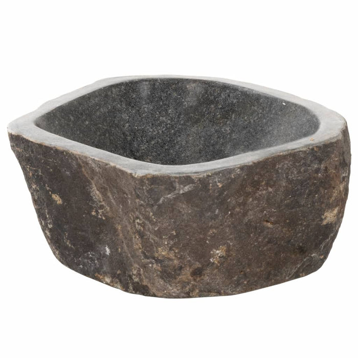 Chiuvetă din piatră de râu, 29-38 cm, oval - WALTI WALTI