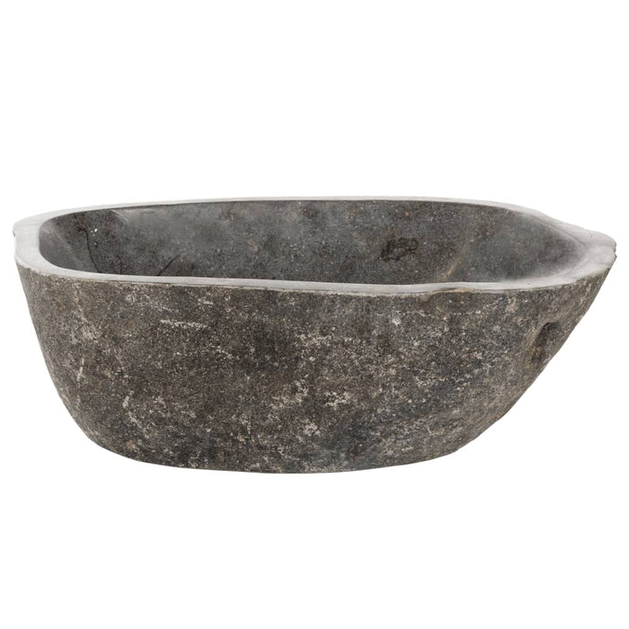 Chiuvetă din piatră de râu, 37-46 cm, oval - WALTI WALTI