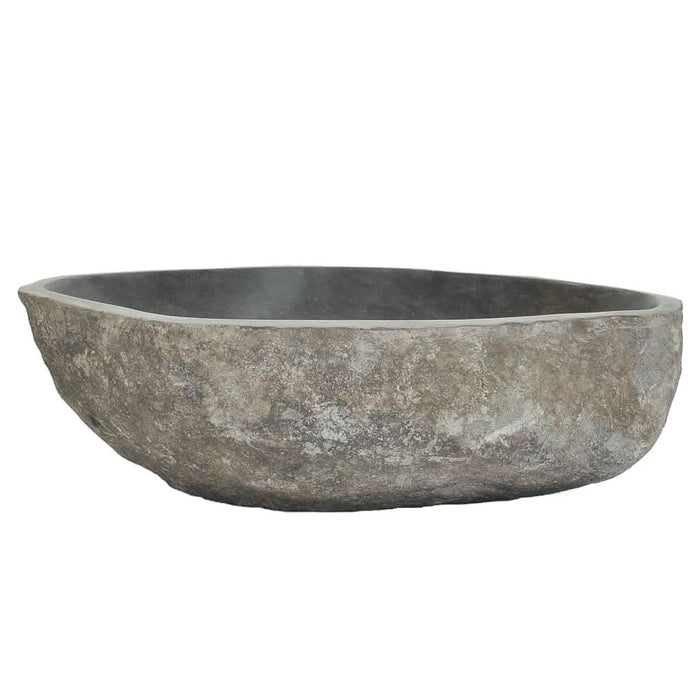 Chiuvetă din piatră de râu, 45-53 cm, oval - WALTI WALTI