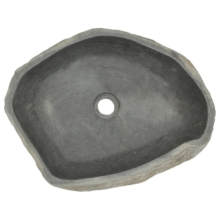 Chiuvetă din piatră de râu, 45-53 cm, oval - WALTI WALTI