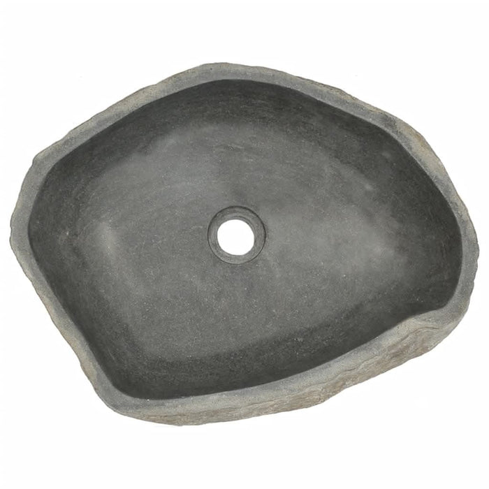 Chiuvetă din piatră de râu, 45-53 cm, oval - WALTI WALTI