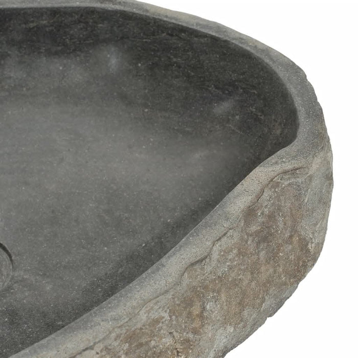 Chiuvetă din piatră de râu, 45-53 cm, oval - WALTI WALTI