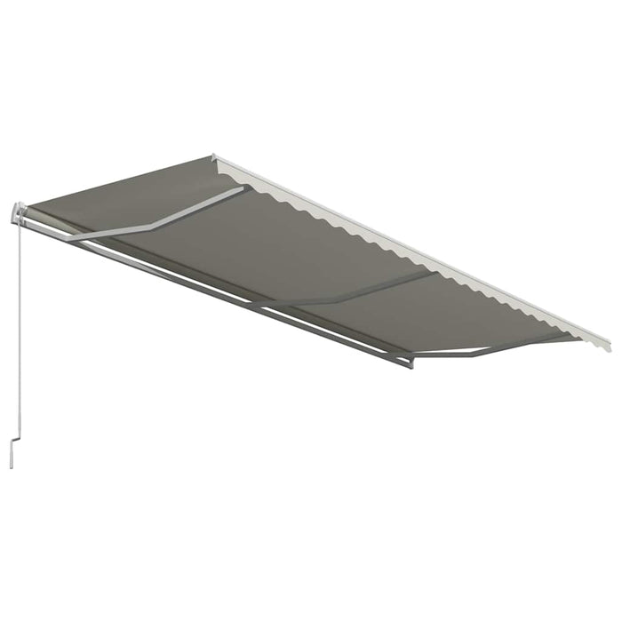 Copertină retractabilă manual, crem, 600 x 300 cm WALTI