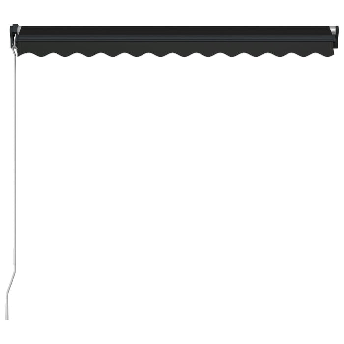Copertină retractabilă manual, antracit, 300 x 250 cm - WALTI WALTI