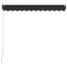 Copertină retractabilă manual, antracit, 300 x 250 cm - WALTI WALTI