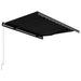 Copertină retractabilă manual, antracit, 350 x 250 cm - WALTI WALTI