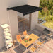 Copertină retractabilă manual, antracit, 350 x 250 cm - WALTI WALTI