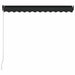 Copertină retractabilă manual cu LED, antracit, 300 x 250 cm - WALTI WALTI