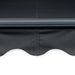Copertină retractabilă manual cu LED, antracit, 300 x 250 cm - WALTI WALTI