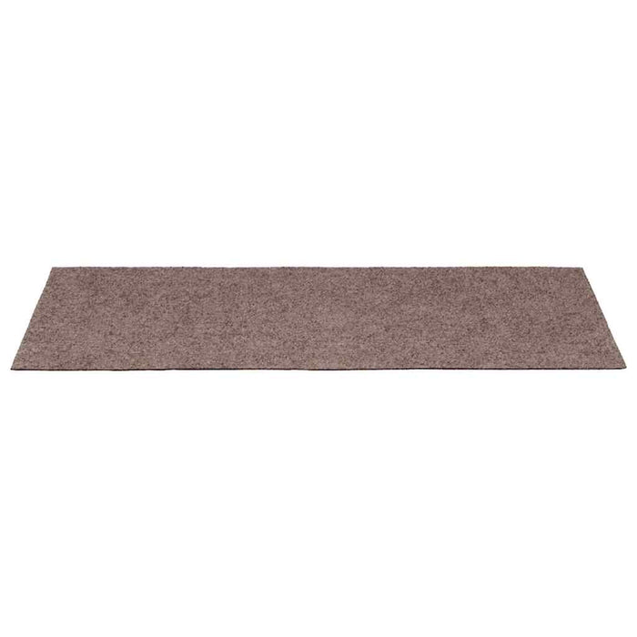 Covorașe autoadezive pentru scări, 15 buc., 65x21x4 cm, margini dreptunghiulare, maro deschis WALTI