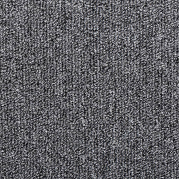 Covorașe pentru scări, 15 buc., 65x21x4 cm, gri închis, cu margini dreptunghiulare WALTI