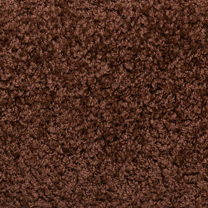 Covorașe pentru scări, 15 buc., 65x21x4 cm, maro, cu margini dreptunghiulare WALTI