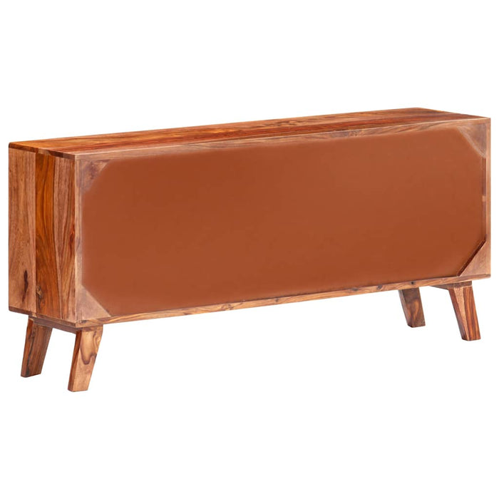 Dulap, gri, 120x30x55 cm, lemn masiv WALTI