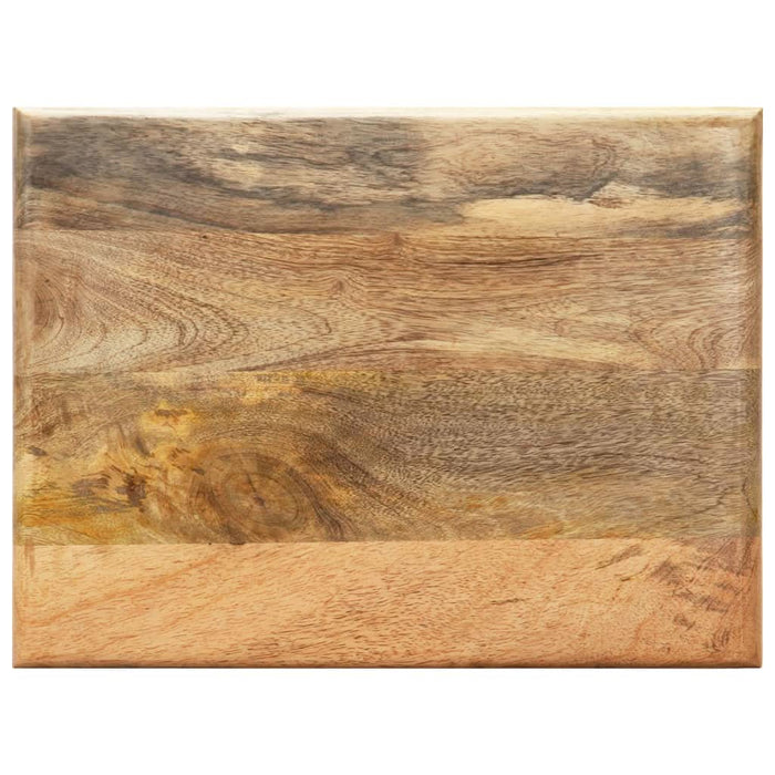 Suport pentru reviste, 40x30x50 cm, lemn masiv de mango și oțel - WALTI WALTI