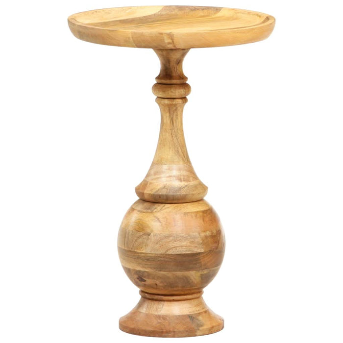 Masă laterală rotundă, 43 x 43 x 66 cm, lemn masiv de mango - WALTI WALTI
