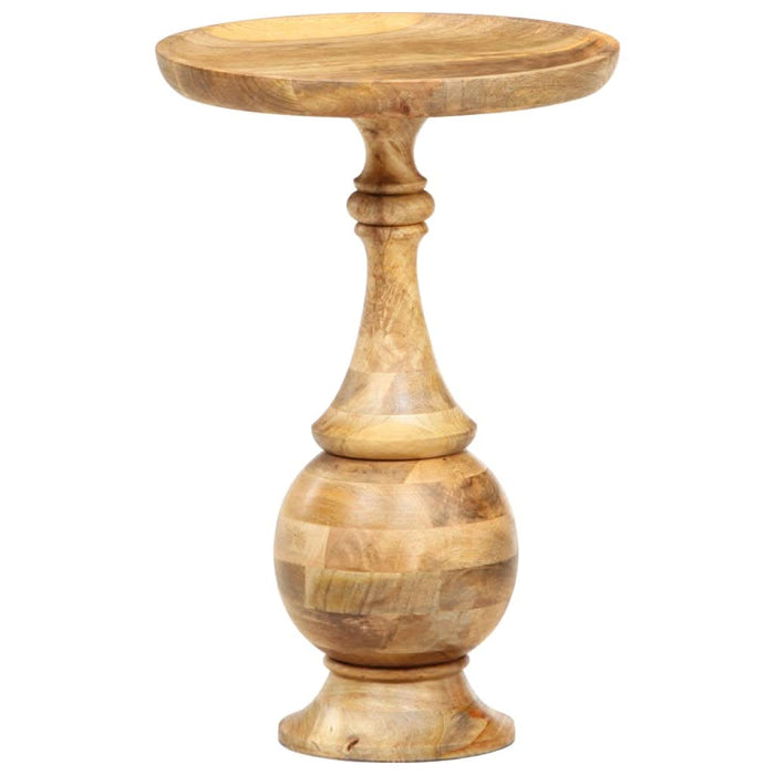 Masă laterală rotundă, 43 x 43 x 66 cm, lemn masiv de mango - WALTI WALTI