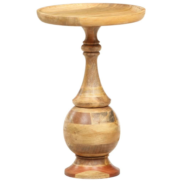 Masă laterală rotundă, 43 x 43 x 66 cm, lemn masiv de mango - WALTI WALTI