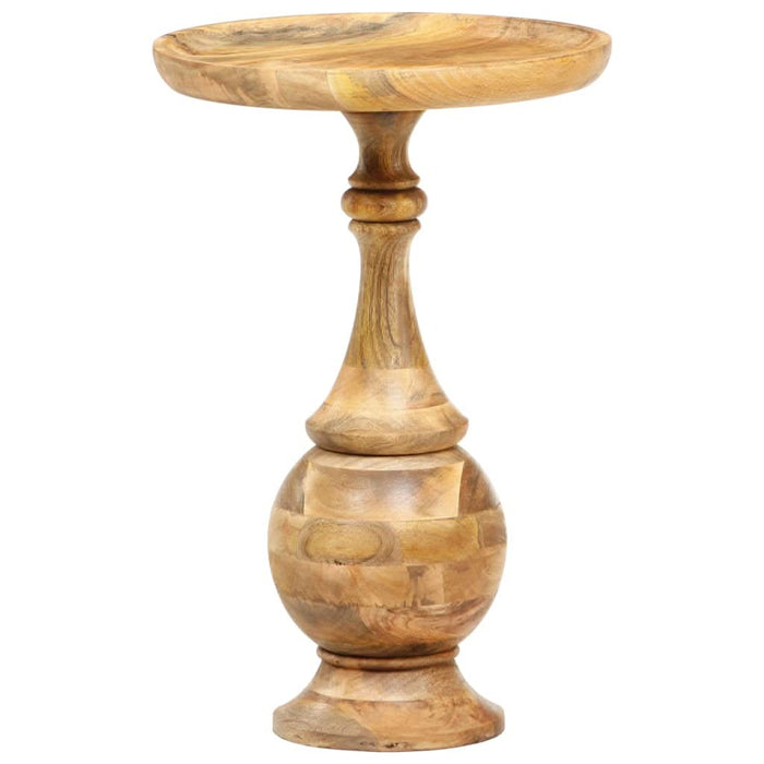 Masă laterală rotundă, 43 x 43 x 66 cm, lemn masiv de mango - WALTI WALTI