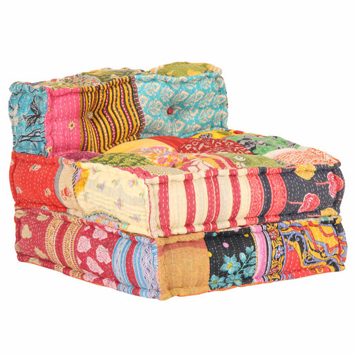 Fotoliu puf modular, model petice, material textil - WALTI WALTI