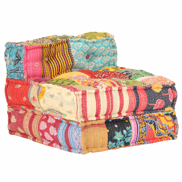 Fotoliu puf modular, model petice, material textil WALTI
