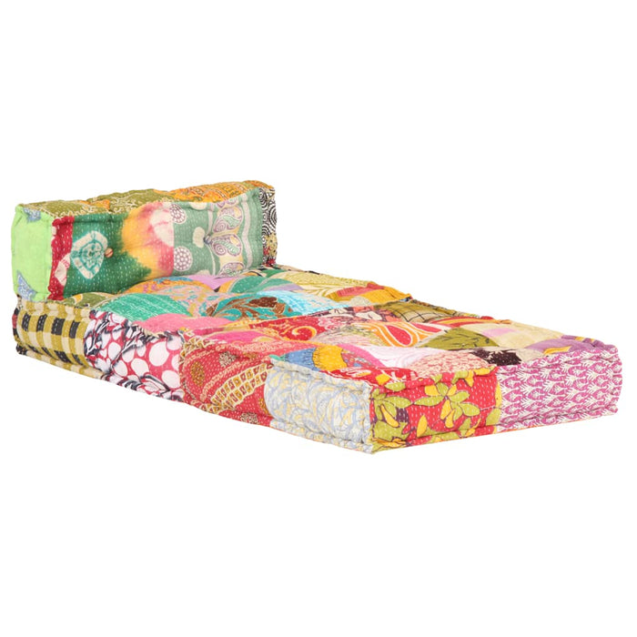 Fotoliu puf modular, model petice, material textil WALTI
