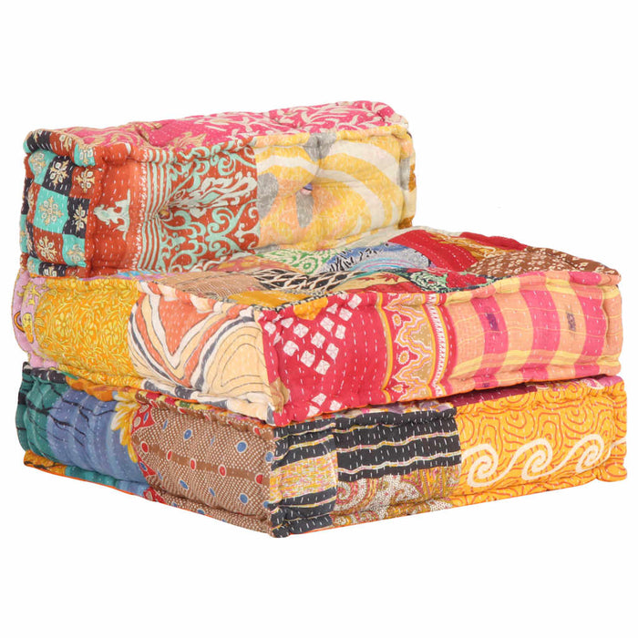 Fotoliu puf modular, model petice, material textil WALTI