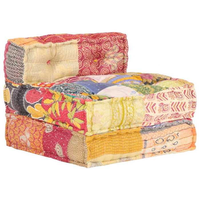 Fotoliu puf modular, model petice, material textil WALTI