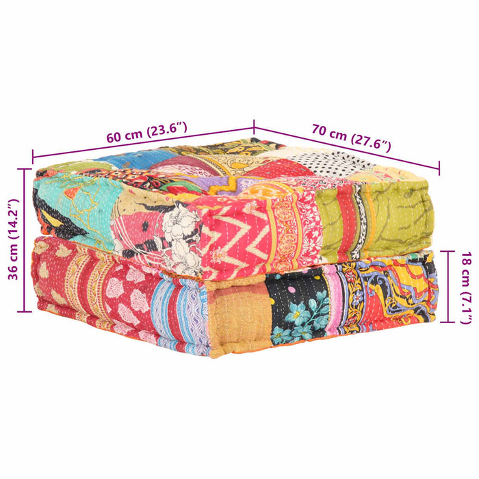Fotoliu puf, model petice, 60 x 70 x 36, material textil - WALTI WALTI