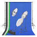 Kit studio foto cu fundal și set de iluminare - WALTI WALTI