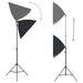 Kit studio foto cu lumini modelatoare și fundaluri - WALTI WALTI