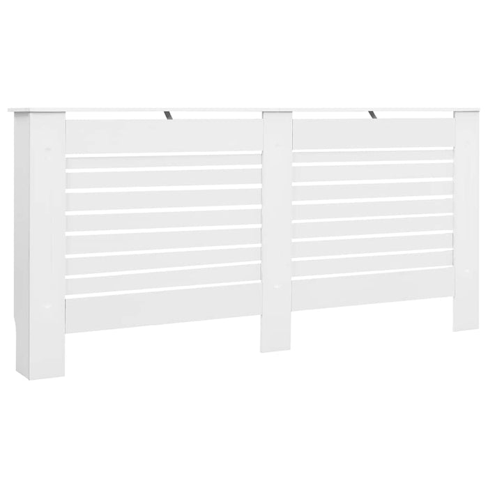 Măști de calorifer, 2 buc., alb, 172 x 19 x 81,5 cm, MDF - WALTI WALTI
