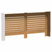 Măști de calorifer, 2 buc., alb, 172 x 19 x 81,5 cm, MDF - WALTI WALTI