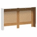 Măști de calorifer, 2 buc., alb, 152 x 19 x 81,5 cm, MDF - WALTI WALTI