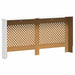 Măști de calorifer, 2 buc., alb, 172 x 19 x 81,5 cm, MDF - WALTI WALTI