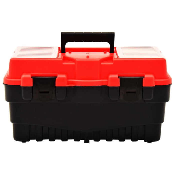 Cutie de scule, roșu, 462x256x242 mm, plastic - WALTI WALTI