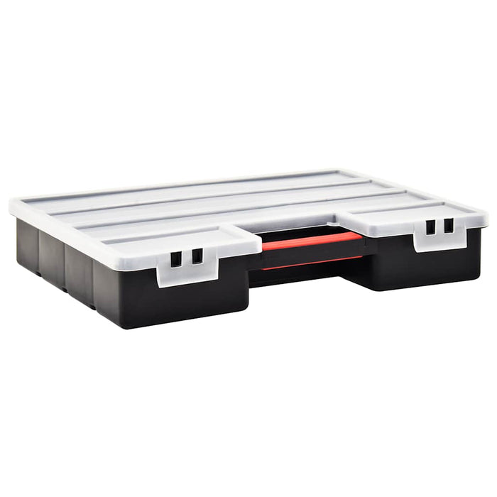 Cutii sortare 2 buc. separatoare reglabile 460x325x80mm plastic - WALTI WALTI