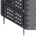 Compostor de grădină, negru, 93,3x93,3x80 cm, 480 L - WALTI WALTI